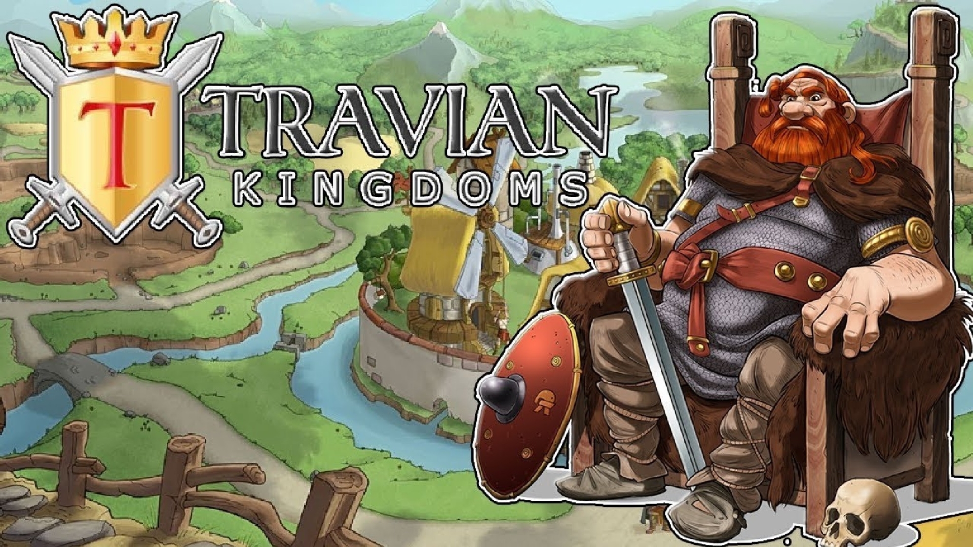 страница с описанием игрыTravian Kingdoms - Бесплатная онлайн стратегия в  реальном времени